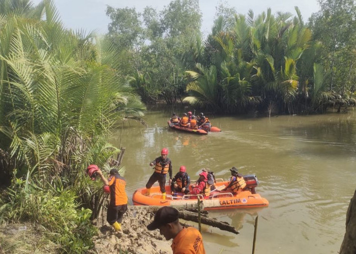 Tubuh Korban Diterkam Buaya di Sungai Sangkuranai Paser Ditemukan Tak Utuh