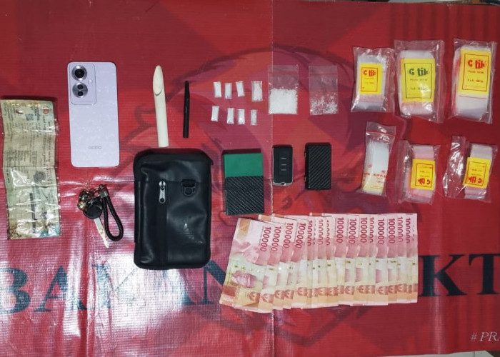 Edarkan Sabu, Pedagang di Tanah Grogot Ditangkap Polisi