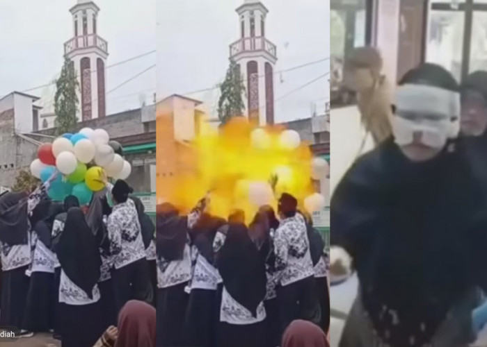 Balon Gas Meledak dalam Perayaan Hari Guru di Bekasi, Satu Orang Luka Bakar