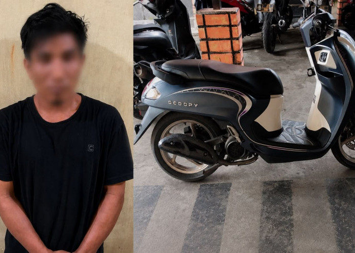Pria Asal Sinjai Dibekuk Polisi usai Gasak Motor di Balikpapan saat Pemiliknya Tertidur