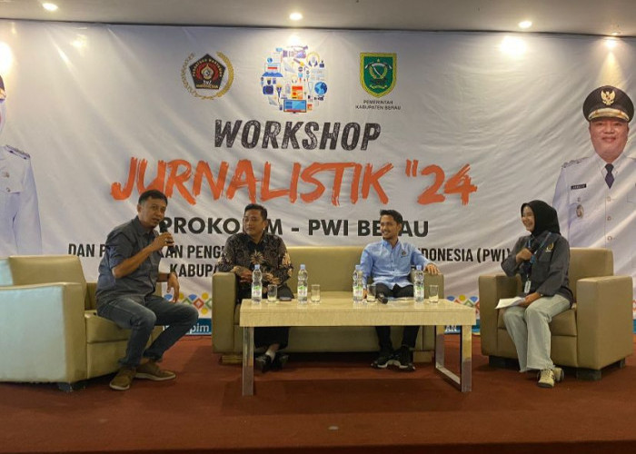 Prokopim dan PWI Berau Gelar Workshop Jurnalistik, Jadikan Jurnalis Kreatif dan Kritis