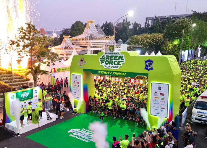 Surabaya Green Force Run 2026 Diikuti 6.000 Pelari dari 10 Negara