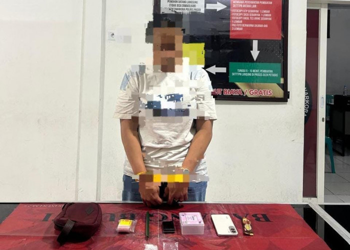 Kedapatan Simpan Sabu di Guest House, IRT di Paser Dibekuk Polisi 