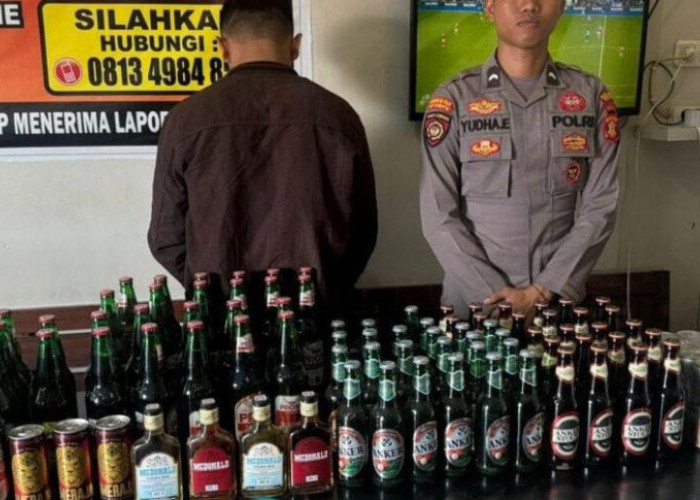 Polres Berau Ringkus Penjual Miras Ilegal Amankan Ratusan Minuman Beralkohol 