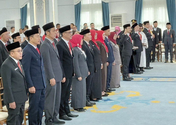Rudy Mas'ud Lantik Sembilan Pejabat Eselon II, Sisanya Masih Dijabat Plt