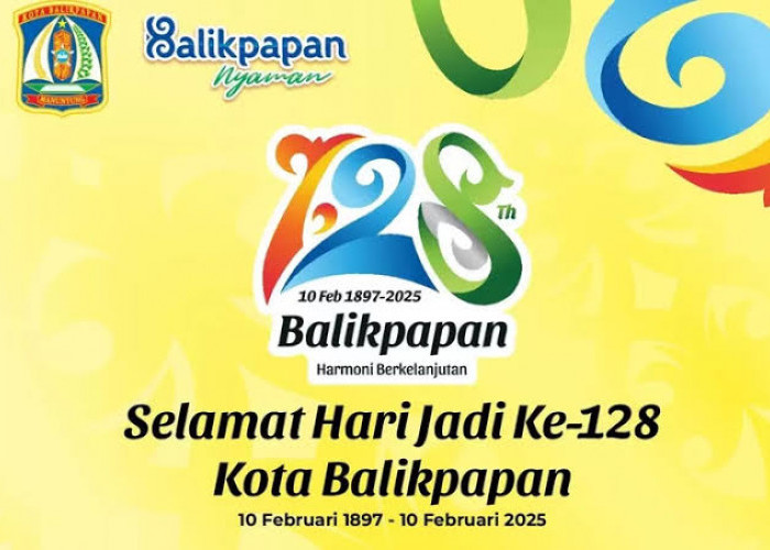 Makna Logo HUT Ke-129 Balikpapan, Arah Kota Menuju Skala Global