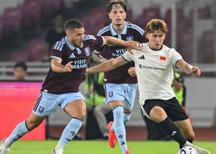 Tur Pramusim, Aston Villa Kalahkan Indonesia All Stars dengan Skor 3-1