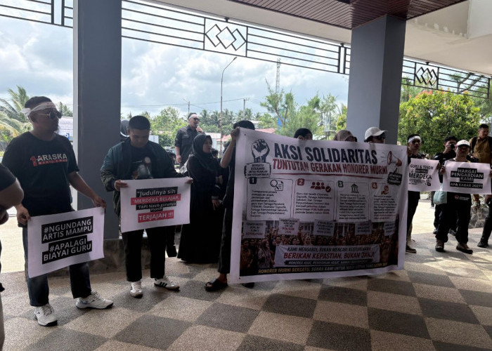 Puluhan Honorer di Kutim Gelar Aksi Tuntut Kepastian Status dan Prioritas P3K 2026