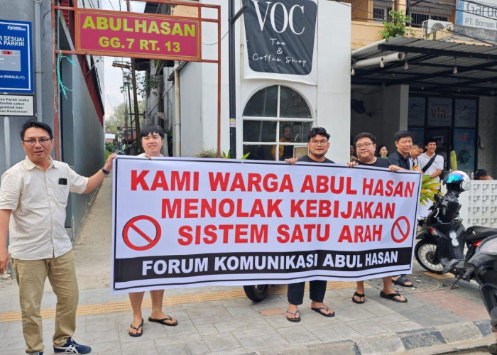 Pelaku Usaha Jalan Abul Hasan Tolak Sistem Satu Arah, Omzet Turun Drastis Hingga 70 Persen 