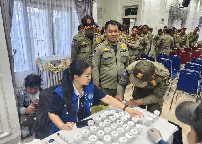 ASN Bontang Ikuti Tes Urine Dadakan, Pegawai Optimistis Negatif