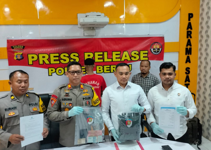 Gelapkan Uang Perusahaan Sebesar RP 72 Juta, Buron Polres Berau Ditangkap di Kota Padang
