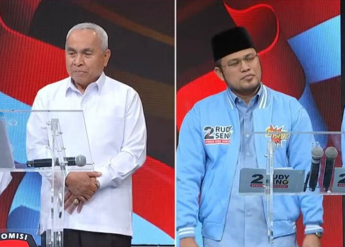 Seno Aji Kritisi Rendahnya Produksi Padi dalam Debat Ketiga Pilgub Kaltim