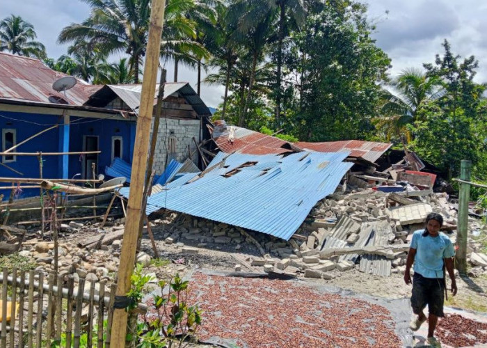 BNPB: Gempa M 6,7 di Sulteng Sebabkan 1 Korban Jiwa, 312 Warga Terdampak