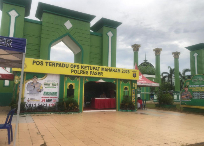 Polres Paser Sediakan Tempat Istrahat Bagi Pemudik di Pos Pengamanan Mudik Lebaran
