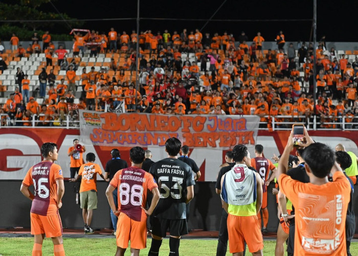 Apapun Hasilnya, Manajer Borneo FC Dandri Dauri Minta Suporter Tetap Bangga dengan Klub 