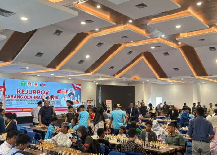 Tatap Kejurnas, Ratusan Pecatur Muda Kaltim Unjuk Gigi di Kejurprov Catur