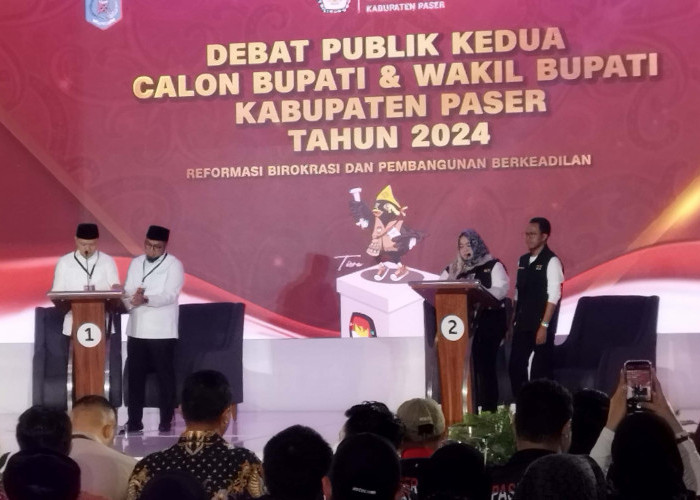 Entaskan Kemiskinan di Paser, 2 Paslon Adu Gagasan di Debat Kedua Pilkada 2024