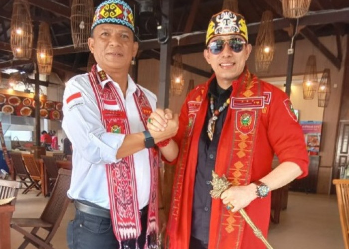 Dinobatkan Menjadi Ketua Umum Laskar Mandau Adat Kalimantan Bersatu, Ali Amin: Koordinasi Penting Dilakukan