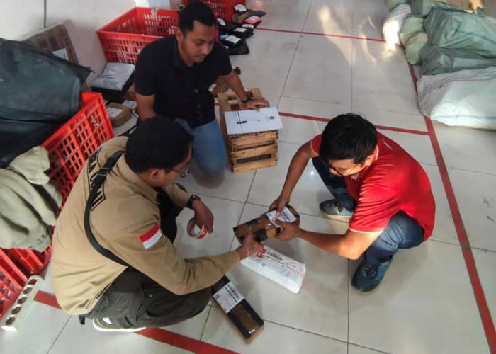 Bea Cukai Bontang Sita 168.600 Batang Rokok Ilegal dan 254,99 Liter Minuman Alkohol