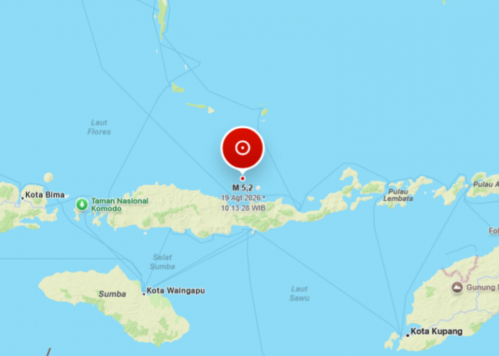 Gempa M5,2 Kembali Guncang NTT, BMKG Ingatkan Waspada Gempa Susulan