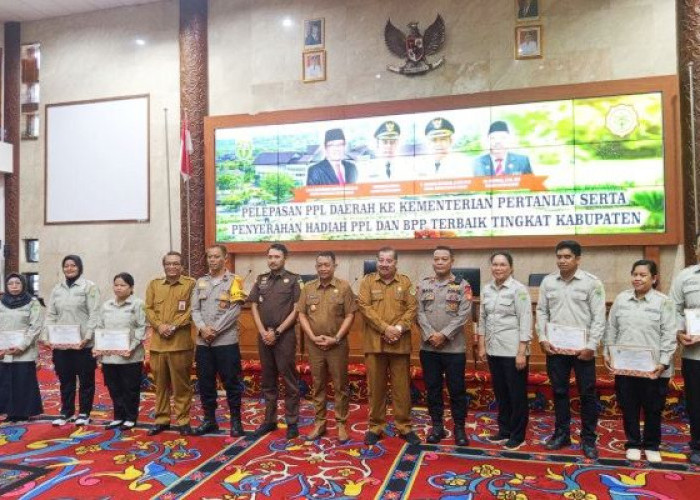 Pemkab Kutai Barat Lepas PPL ke Kementerian Pertanian