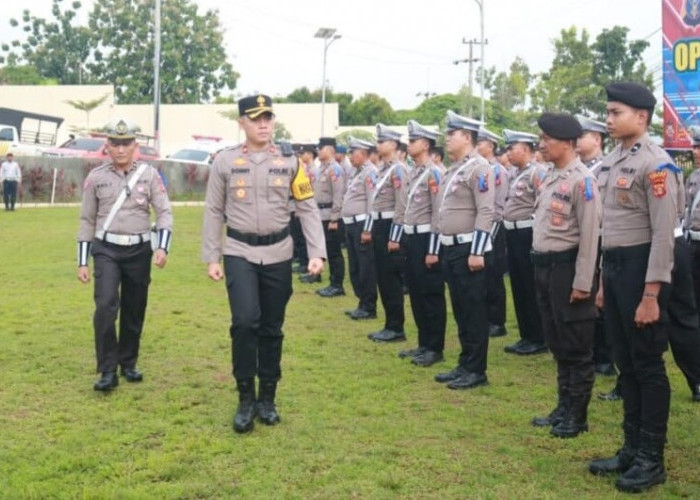 Polres Berau Siaga 24 Jam untuk Operasi Patuh Mahakam 2025, Turunkan 180 Personel 