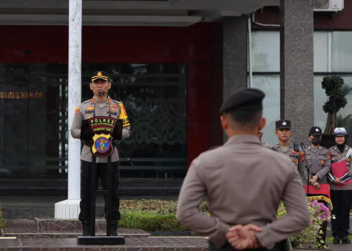 Polres Kutai Kartanegara Gelar Serah Terima Jabatan Strategis