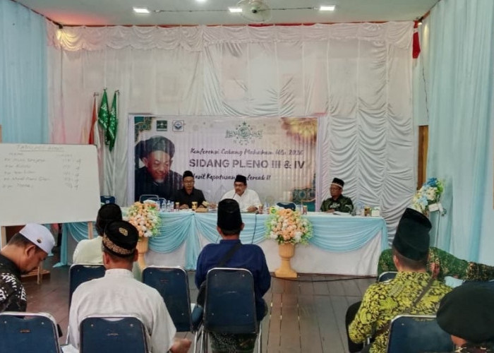 Konfercab II NU Mahulu: Rad Dhuha Sujono Terpilih Aklamasi