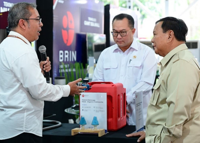 BRIN Pamerkan Teknologi ANG kepada Presiden Prabowo, Hemat Subsidi LPG Rp26 Triliun