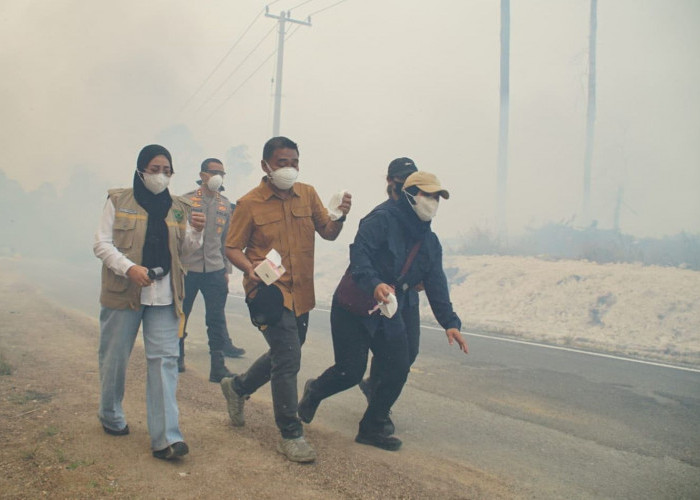 Langit Berau kembali Biru Usai Diselimuti Asap Pekat, Bupati Sri Juniarsih: Stop Bakar Lahan!