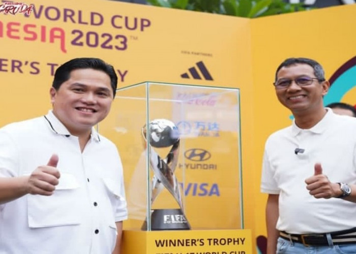 Trophy FIFA U-17 World Cup 2023 Tiba di Jakarta