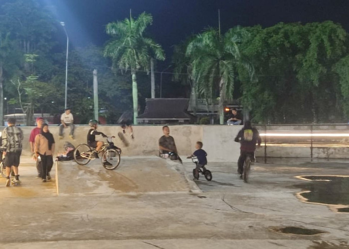 Libatkan Komunitas, Wabup Kukar Matangkan Pembangunan Skatepark di Taman Pujasera