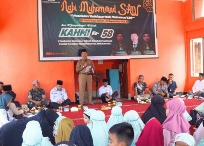 Peringatan Maulid Nabi 1446 H dan Milad KAHMI Ke-58, Ini Pesan Bupati Mahulu