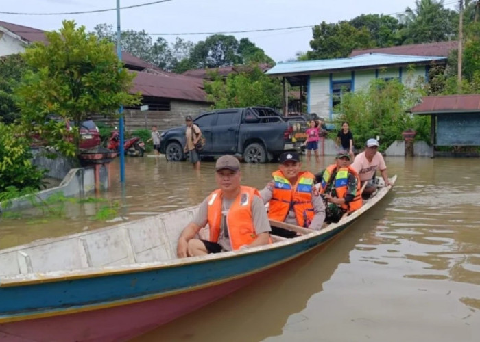 Banjir Susulan Rendam 18 Desa di Tabang, Akses Darat Terhamabt, Pasokan Listrik Terganggu