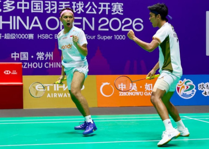 Kalahkan Pasangan Korsel di Final, Fajar/Fikri Juara China Open 2026