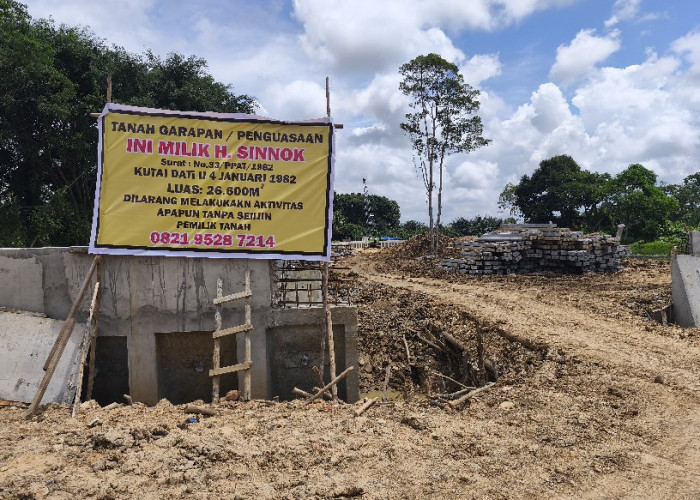 Lahan Masih Bersengketa, Proyek Turap di Bontang Terhenti, Padahal Progres Sudah 70 Persen