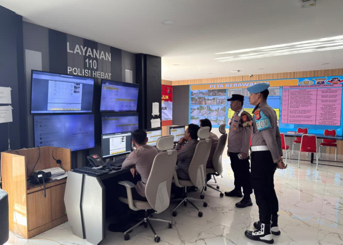 Polres Kutim Optimalkan Command Center 110, Layanan Darurat Siaga 24 Jam