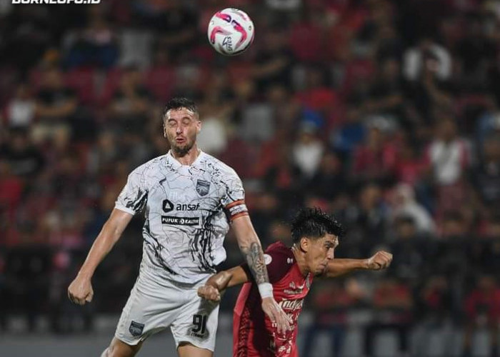 Borneo FC Lupa Cara Menang Meski Unggul Jumlah Pemain dari Bali United