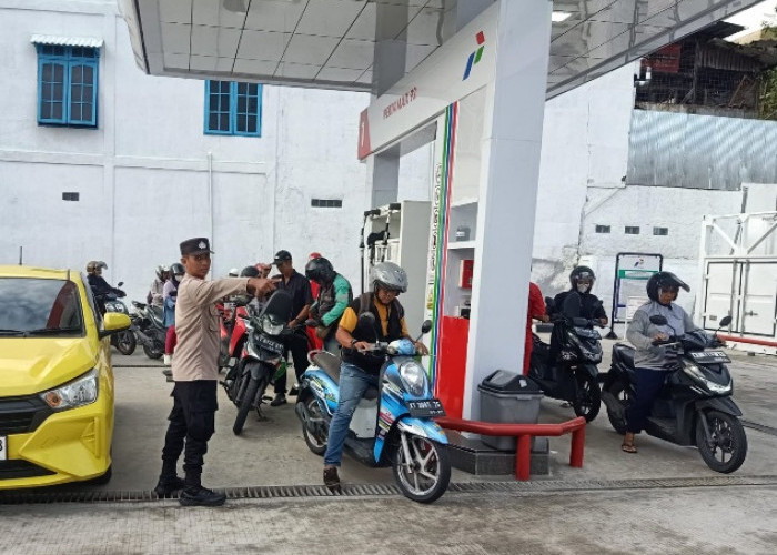 Pasca Antrean Panjang BBM, Polisi Masih Memantau di Sejumlah SPBU