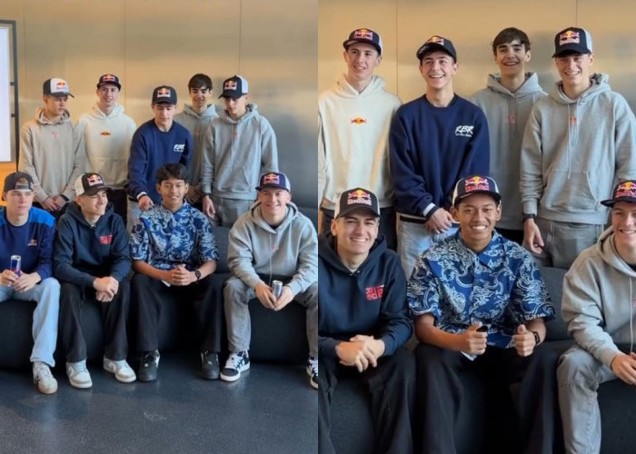 Jelang Debut Moto3, Veda Ega Pratama Resmi Masuk Barisan Elit Pembalap Red Bull