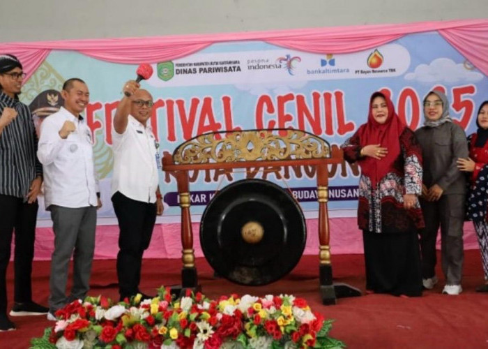Fastival Cenil Ramaikan Perayaan HUT Ke-42 Desa Kota Bangun III