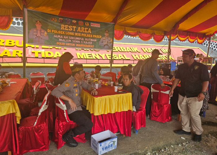 Jelang Haul Guru Sekumpul di Kalsel, Polsek Long Ikis Buka Posko Rest Area