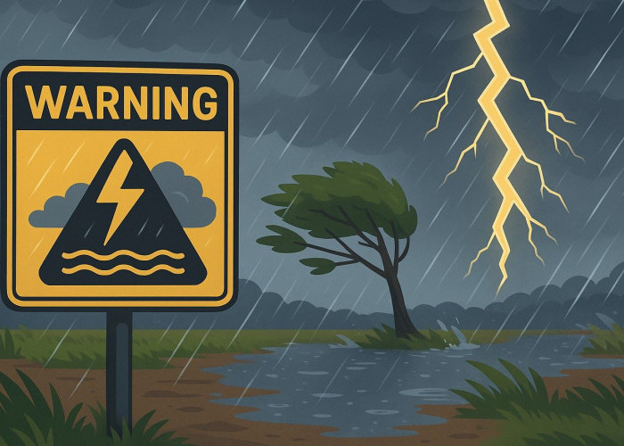 Ramalan Cuaca Kaltim, 19 Juni 2025, Waspada Hujan Petir dan Angin Kencang!