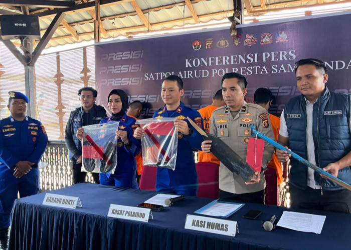4 Pelaku Pengeroyokan ABK Tugboat di Sungai Mahakam, Motifnya Sakit Hati Tak Diberi Beri BBM