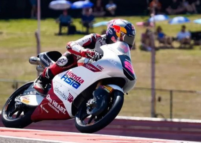 Hasil Moto3 Inggris 2026: Veda Ega Finish Posisi 9, David Almansa Jadi yang Tercepat