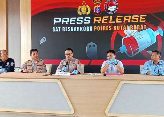 Hingga April 2026, Jajaran Polres Kutai Barat Ungkap 14 Kasus Narkoba dengan Barang Bukti Sabu 305 Gram