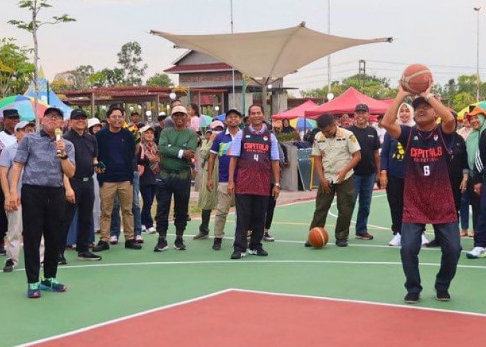Liga Basketball Pertama di Kabupaten PPU Resmi Dimulai