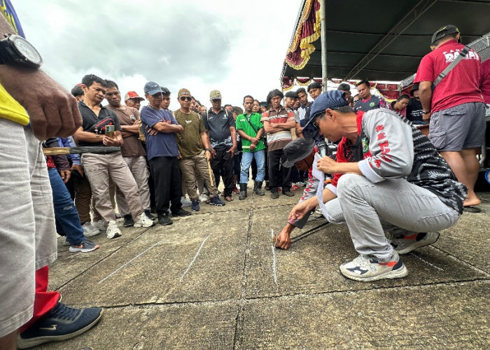 Ratusan Peserta Meriahkan Lomba Belogo di Taman Budaya Sendawar 
