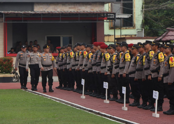 Polres Kukar Kerahkan 550 Personel untuk Amankan Hari Pencoblosan