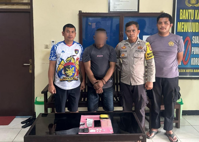 Bandar Sabu Asal Samarinda Ditangkap di Kota Bangun